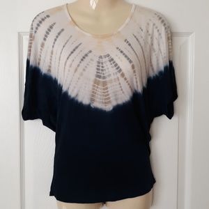 FROX tie dye boho top XS